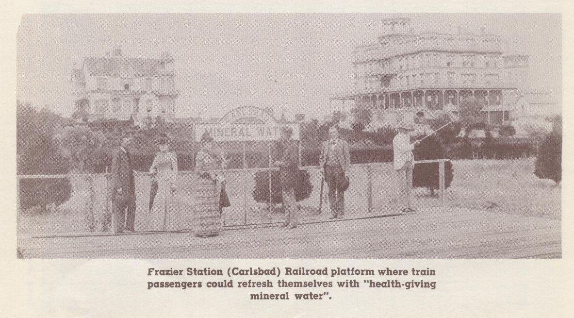 Pictures from the book "A History of Carlsbad," by Jack Harmon